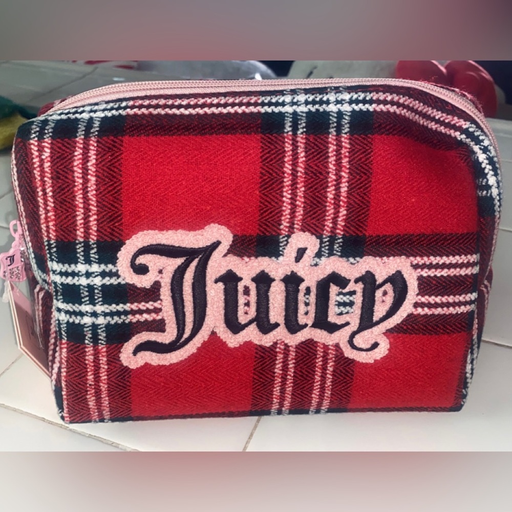 Juicy couture makeup bag